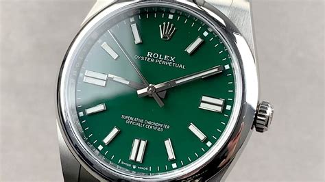 rolex oyster perpetual 41mm grün|rolex oyster perpetual wertentwicklung.